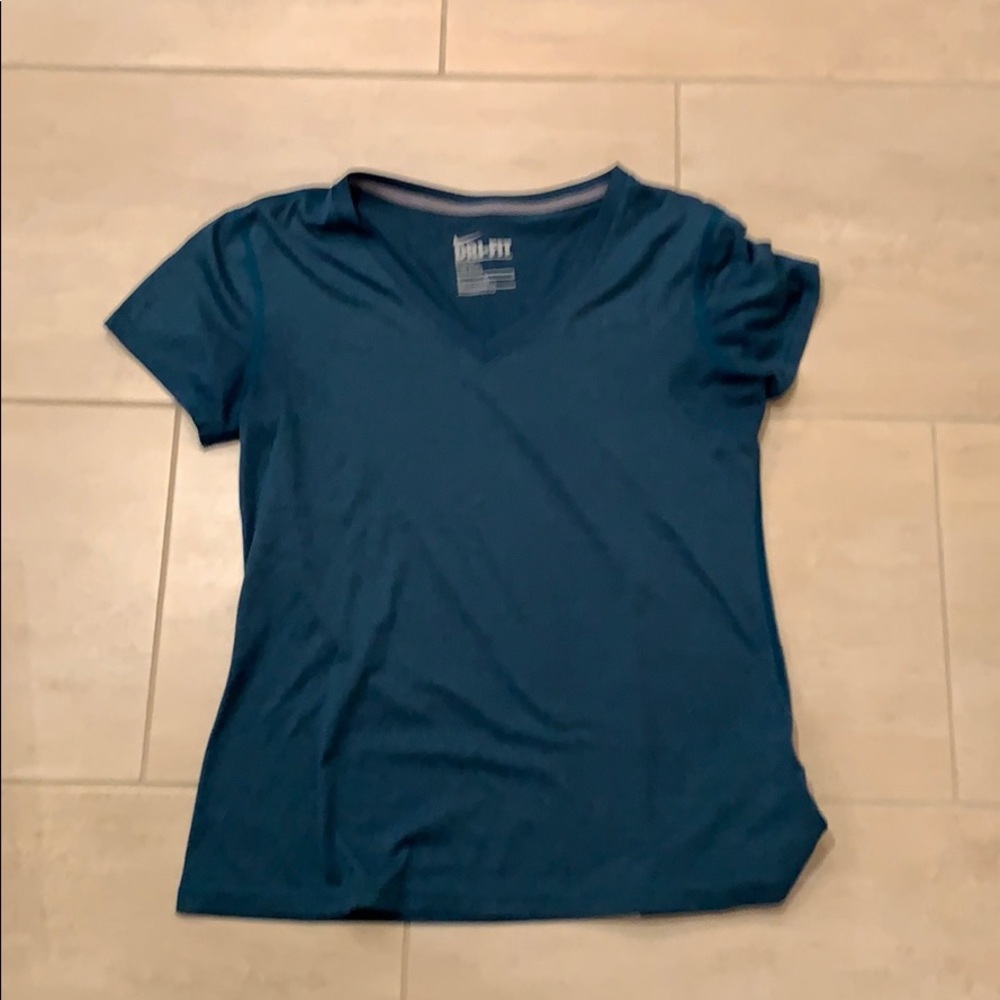 Nike Running Dry Fit v neck medium